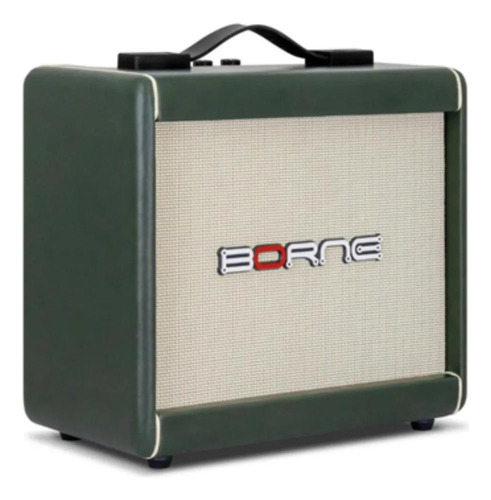 Amplificador Cubo Para Guitarra 15w Borne F60 Verde 110/220v