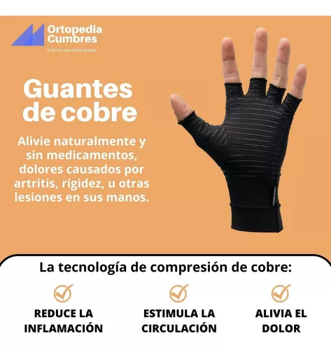 Guantes de Compresión de Cobre para Artritis, Rigidez e