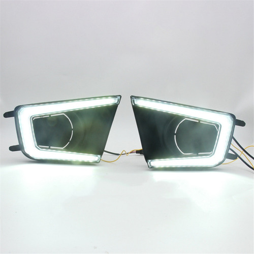 Para Toyota Dynamic Turn Signal Car Drl Led De Conducción Di