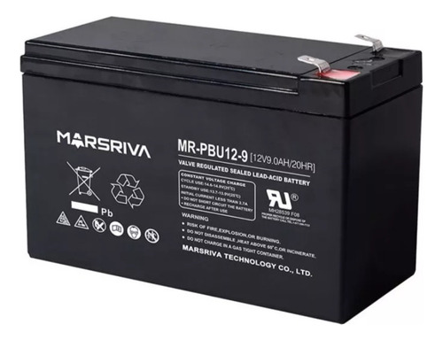 Batería Para Ups Mca 12v 9ah/20hr.