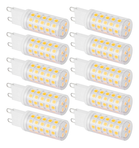 Home Lighting, 10 Bombillas Led Con Base G9, 4 W, 54 Led, Bi