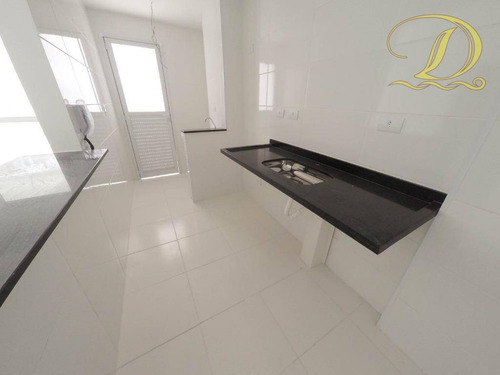 Imagem 4 de 29 de Apartamento Novo De 02 Quartos Com Churrasqueira Na Sacada, Lazer E Perto Da Praia À Venda Em Praia Grande!!! - Ap2840