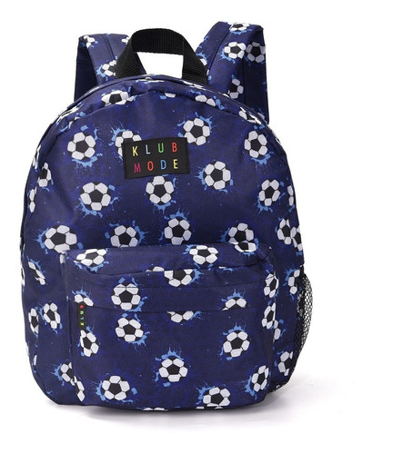 Mochila Infantil Pelotas Fútbol Klub Mode 2 Cierres 12 PuLG