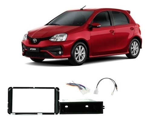 Moldura E Chicotes Toyota Etios 2013 A 2019