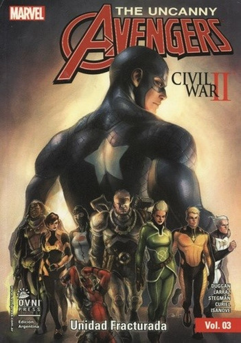 Uncanny Avengers Vol 03: Unidad Fracturada, De Sin . Editorial Ovni Press Marvel, Tapa Blanda En Español