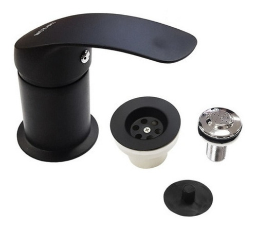 Grifería Monocomando Bidet Mozart 7419 Negro S/transferencia