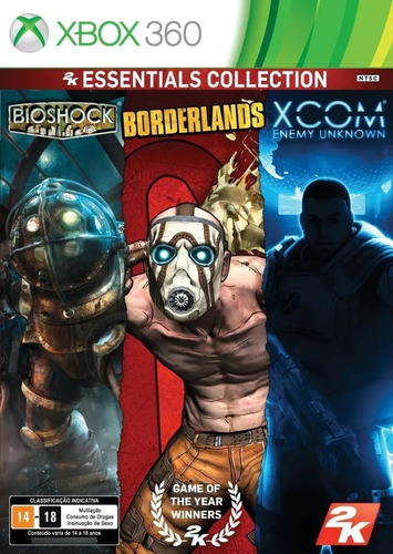 2k Essentials Collection - Xcom+boardlands+bioshock - Xbox