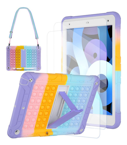 Funda Para iPad De 9/8/7 Generacin Con Protector De Pantalla