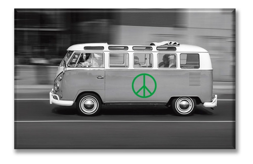 Cuadro Canva Combi Hippie 60*90 Cm