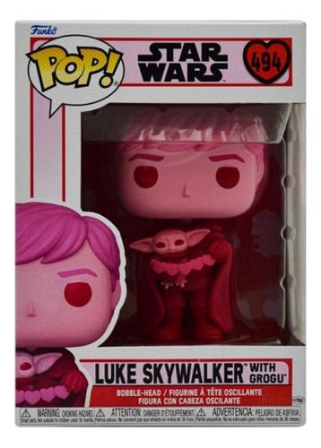 Star Wars Luke Skywalker With Grogu #494 Funko Pop