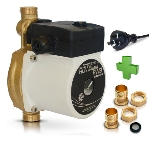 Bomba Presurizadora Rowa Sfl Mini Bronce 0.13 Hp 220v