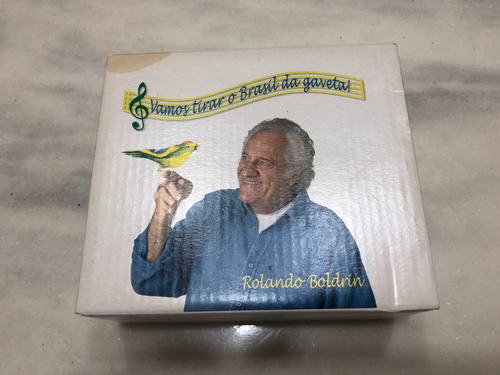 Coleção Rolando Boldrin Vamos Tirar O Brasil Da Gaveta 8 Cds