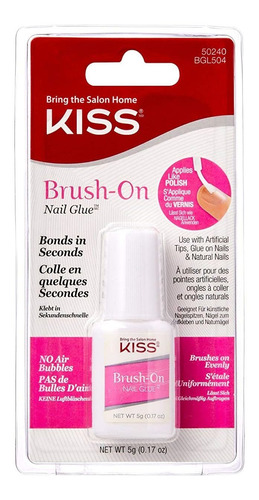 Kiss Brush-on Pegamento Para Uñas 50240 Bgl504, Lo Mejor En