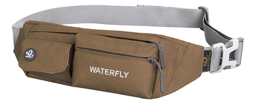 Riñonera Waterfly Unisex Resistente Al Agua - Marrón