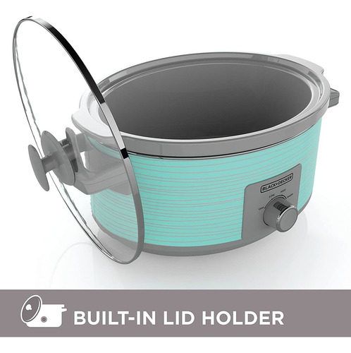 Imagen 3 de 8 de Black+decker Sc2007d Olla Lenta, 7 Cuartos De Galon, Color V