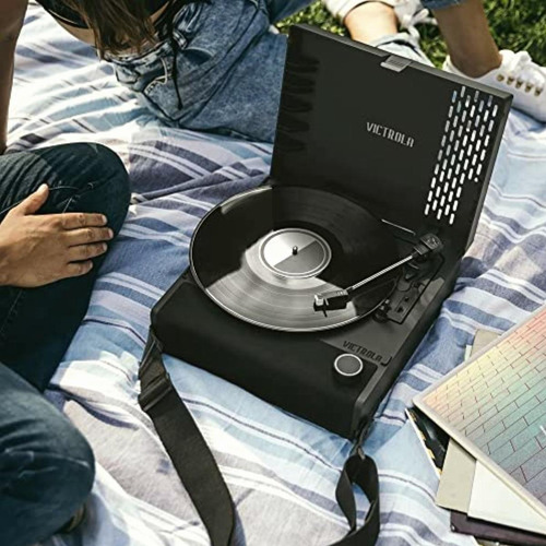 Victrola Revolution Go 3-speed Bluetooth Portable Record