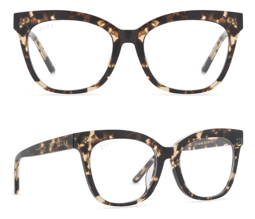 Diff Winston - Gafas De Diseno De Ojo De Gato Con Bloqueo De