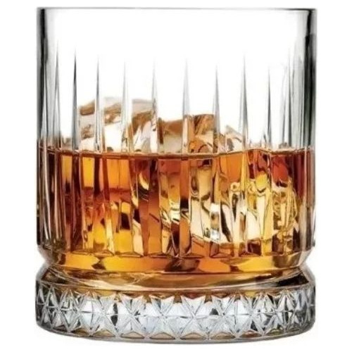 Set X4 Vaso Whisky Pasabahce Vidrio Premium 355ml Elysia 