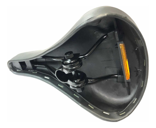 Asiento De Bicicleta Eco Smart Mtb Bmx Estacionaria Spinning Ancho 170 Mm Color Negro Largo 260 Mm