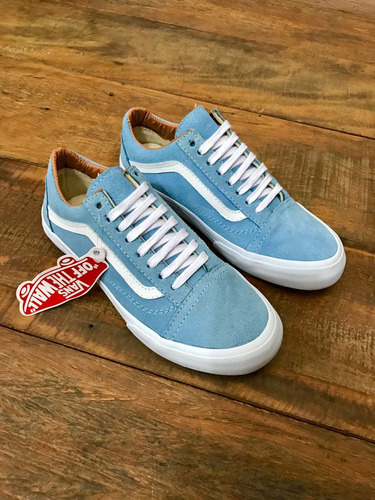 tenis vans azul bebe feminino