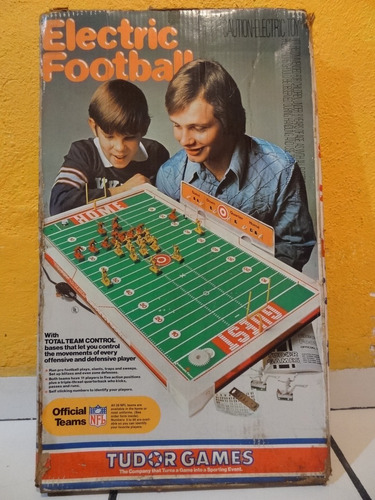 Electric Football Tudor Games Futbolito Electronic 70´s Nfl