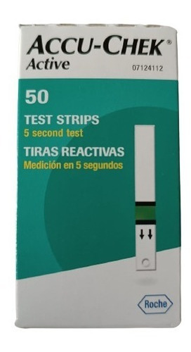 Tiras Accu Chek Active X 50 De Roche Originales