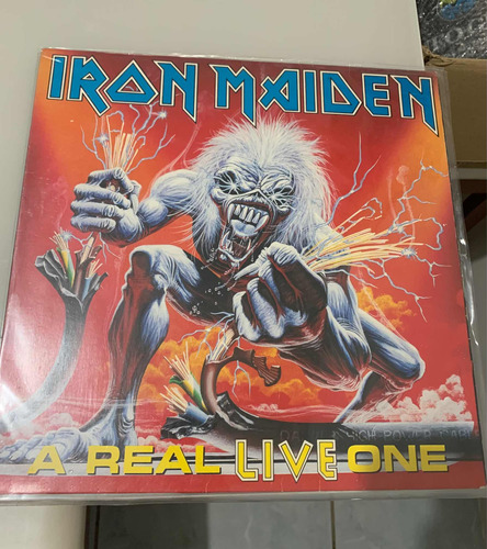 Lp Iron Maiden A Real Live One
