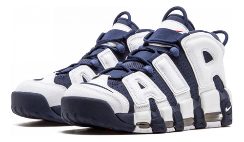 Championes De Basket Nike Air More Uptempo 96 Qs (olympic)