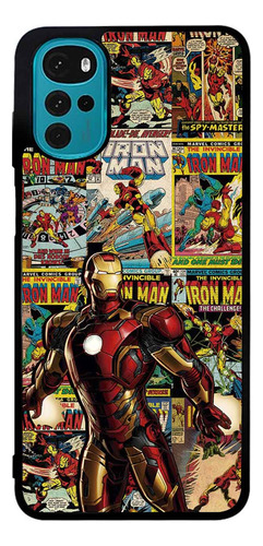 Funda Protector Case Para Moto G22 Iron Man