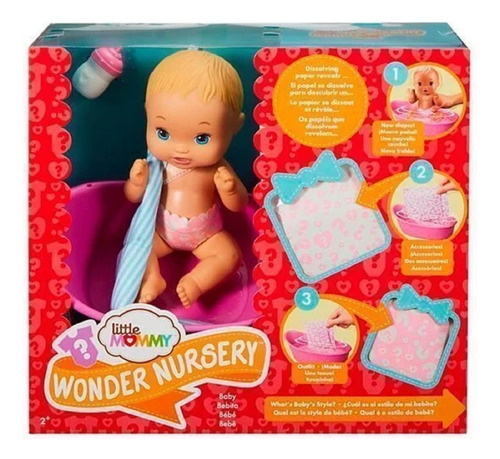 Muñeca Little Mommy Bebita Sorpresas Magicas