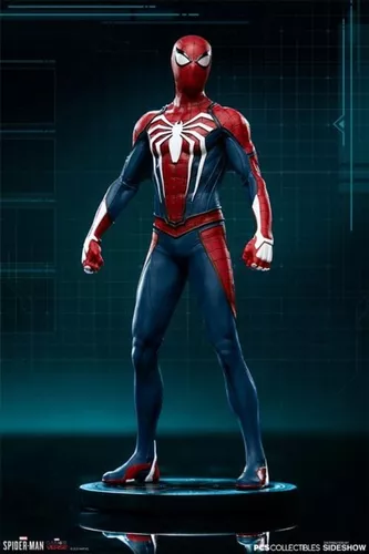 Action Figure Homem Aranha Spiderman Game Ps4 Estátua Marvel