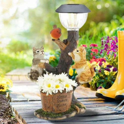 Decoración De Estatua De Ardilla Para Jardín, Diseño De Ardi