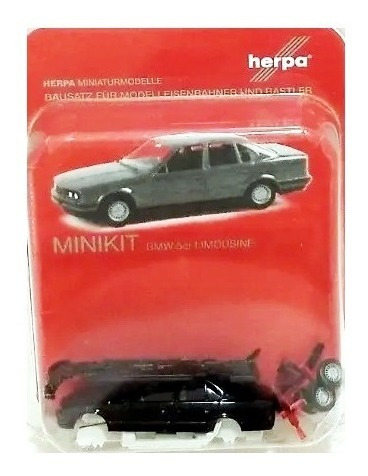 Bmw 5er Limousine - Escala 1:87 Ho Herpa Minikit 