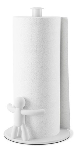 Soporte Papel Cocina Blanco Buddy