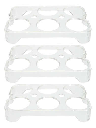 Soporte Para Bandeja De Huevos Para Refrigerador Con 6 Ranur