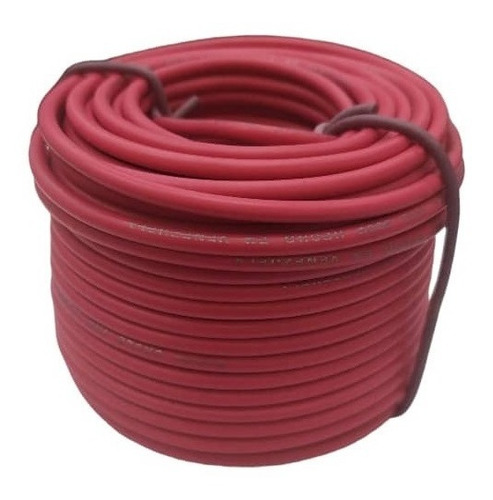 Cable Thw Nro. 14awg 75°c 600v Rojo Rollo 20mts Cablesca