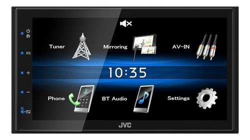 Pantalla Tactil Jvc 6.8 Kw-m25bt  Bluetooh, Usb Manos Libres