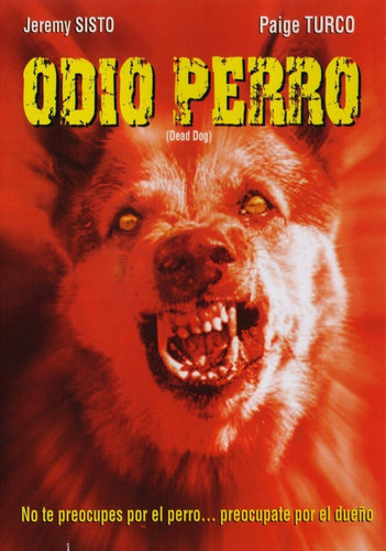 Odio Perro Dead Dog Pelicula Dvd