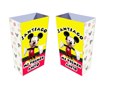 Bolsitas Golosineras Personalizadas Mickey X10