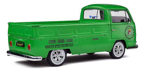 Miniatura Picape Volkswagen Kombi T2 1968 - 1:18 - Solido Cor Verde
