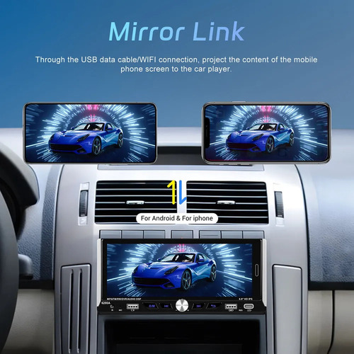 Sistema Reprodutor Multimídia De Rádio Automotivo Android 13