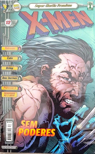 Gibi X-men #12 Super-heróis Premium Sem Poderes (Usado)