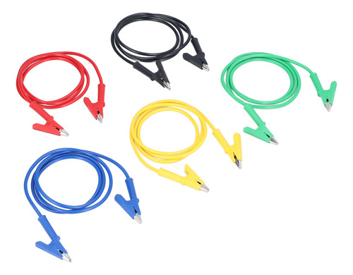 Cable De Prueba Clip Testing, 5 Unidades, Con Forma De Cocod