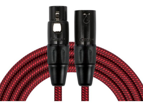 Cable Kirlin Para Micrófono 6 Mts Profesional, Mwc-270pb Red