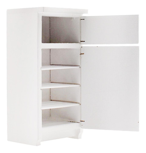 Imagen 4 de 12 de Casa De En Miniatura Muebles De Cocina Refrigerador +