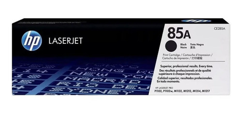 Toner P1102w - Negro - 85a (ce285a) Hp
