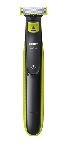 Imagen 1 de 3 de Máquina afeitadora Philips OneBlade QP2520 verde lima y gris oscuro 100V/240V