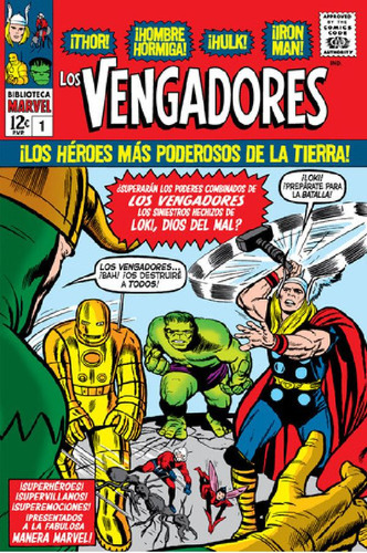 Libro - Biblioteca Marvel Los Vengadores 1. 1963-64: The Av