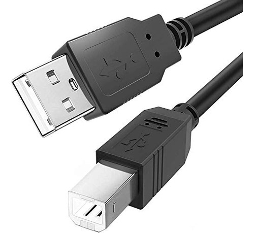 Cable De Controlador Midi Usb B De 3 Pies De Ancable Para In