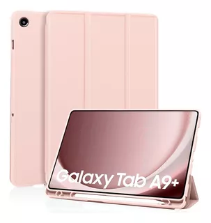 Case Funda Estuche Para Galaxy Tab A9 Plus X210 X216 Rosa